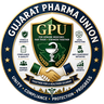 Gujarat Pharma Union official emblem — Unity, Compliance, Protection, Progress